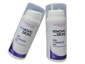 kit 2 Renove Skin creme Iluminador trata melasma Biodermis