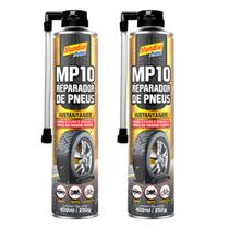 Kit 2 Reparo Pneu Instantâneo Furo Veda Enche Carro Moto sos