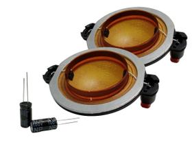 Kit 2 Reparos Driver D250 Trio Paralelo fenolico 2 Capacitor Kit 2 Reparos Driver D250 Trio Paralelo fenolico 2 Capacitor