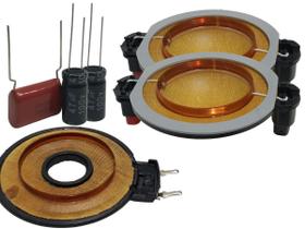 Kit 2 Reparos Driver D250X e 1 Reparo St 200 com Capacitores