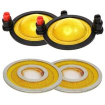 Kit 2 Reparos Driver D250x Fenólico Paralelo e 2 Reparo Tweeter ST300 Alumínio Compatível Com Selenium Jbl Kit 2 Reparos Driver D250x Fenólico Paralelo e 2 Reparo Tweeter ST300 Alumínio Compatível Com Selenium Jbl