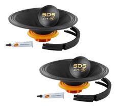 Kit 2 Reparos Original Eros E15 Sds 2.7k Black 8 Ohms