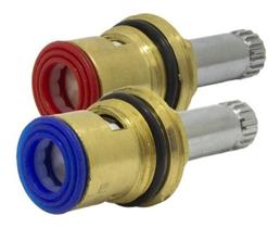 Kit 2 Reparos Torneira Mesa ou Parede Misturador Mecanismo M18 1/4 de Volta