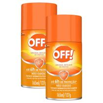 Kit 2 Repelente de Insetos Off! Aerossol 165ml