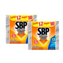 Kit 2 Repelente Elétrico Pastilha SBP Refil 12 horas Leve 12 unidades Pague 10 Kit 2 Repelente Elétrico Pastilha SBP Refil 12 horas Leve 12 unidades Pague 10
