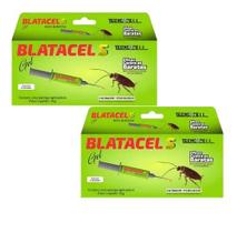 Kit 2 Repelente Mata Barata Em Gel Blatacel 10gr