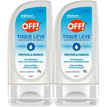 Kit 2 Repelentes Off Toque Leve Gel Icaridina 6H Proteção