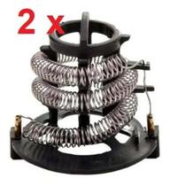 Kit 2 Resistência Ducha Delus 7700w 220v Thermosystem Hydra