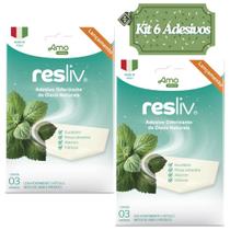 Kit 2 Resliv Kids Adesivos Naturais Que Confortam A Respiração Kit 2 Resliv Kids Adesivos Naturais Que Confortam A Respiração