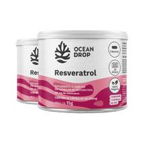 Kit 2 Resveratrol Ocean Drop Vegano 30 Cápsulas Kit 2 Resveratrol Ocean Drop Vegano 30 Cápsulas
