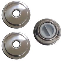Kit 2 Retorno 1 Aspiração Piscina Alvenaria Azulej Inox 50mm Kit 2 Retorno 1 Aspiração Piscina Alvenaria Azulej Inox 50mm