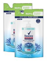kit 2 Rexona Sabonete Líquido Antibacterial Para As Mãos Limpeza Profunda Sachê 500Ml kit 2 Rexona Sabonete Líquido Antibacterial Para As Mãos Limpeza Profunda Sachê 500Ml
