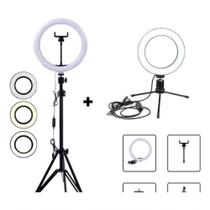 Kit 2 Ring Light 10 Pol E 6 Pol + Tripé E 1 Tripé 2 Metros Kit 2 Ring Light 10 Pol E 6 Pol + Tripé E 1 Tripé 2 Metros