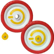 Kit 2 Rodas Traseira Para Triciclo, fabricado pela Nathor Kit 2 Rodas Traseira Para Triciclo, fabricado pela Nathor