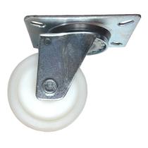 Kit 2 Rodizio Fixo 3 Polegadas com Placa sem Freio Nylon 312 para 150kg Kit 2 Rodizio Fixo 3 Polegadas com Placa sem Freio Nylon 312 para 150kg