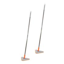 Kit 2 Rodo MOP Triangular Limpeza Geral Praticidade Durável