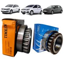 Kit 2 rolamento caixa satelite fox gol g5 g6 voyage saveiro