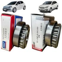 Kit 2 Rolamento Caixa Satelite Punto Bravo Grand Siena Linea