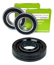 Kit 2 Rolamento e Retentor Lavadora Brastemp Consul Kit 2 Rolamento e Retentor Lavadora Brastemp Consul