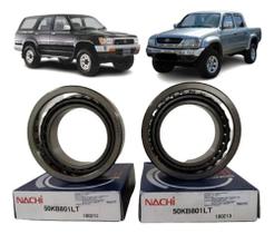 Kit 2 Rolamento Lateral Coroa Diferencial Hilux 1992 A 2004