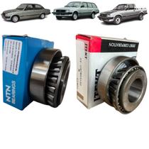 Kit 2 rolamento pinhao diferencial chevette opala braseixos