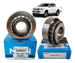 Kit 2 Rolamento Pinhão Diferencial L200 Tríton Outdoor 4x4