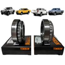 Kit 2 rolamento satelite diferencial mitsubishi l200 triton