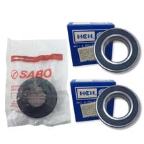 Kit 2 Rolamentoa HCH 6006 + retentor Baixo do tanque Sabó Brastemp Eletrônica Kit 2 Rolamentoa HCH 6006 + retentor Baixo do tanque Sabó Brastemp Eletrônica