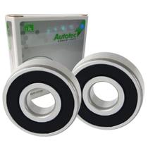 Kit 2 Rolamentos 6303 2rs 17x47x14mm Autotec Dupla Blindagem