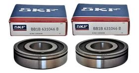 Kit 2 Rolamentos Eixo Primario Secundario Uno Palio Strada