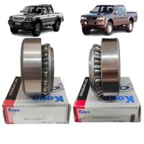 Kit 2 Rolamentos Pinhao Diferencial L200 St3776 Sta3064 KOYO