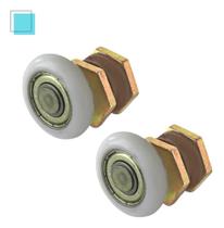 Kit 2 Roldana Box Banheiro Vidro Blindex 8Mm Regulável Kit 2 Roldana Box Banheiro Vidro Blindex 8Mm Regulável