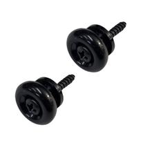 Kit 2 Roldana Luxo Preta Violão Baixo Guitarra Viola Ukulele