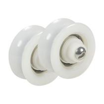 Kit 2 Roldana Portão Nylon 50mm 1/2'' Parafuso Inox - Fp Kit 2 Roldana Portão Nylon 50mm 1/2'' Parafuso Inox - Fp