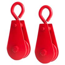 Kit 2 Roldanas Elevação De Carga Para Sacos De Cimenta e Areia Fardos De Telha Suporta Até 300Kgs Kit 2 Roldanas Elevação De Carga Para Sacos De Cimenta e Areia Fardos De Telha Suporta Até 300Kgs