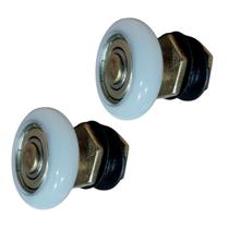 Kit 2 Roldanas para Box de Banheiro Porta de Vidro de Correr 8mm Janelas Balcões