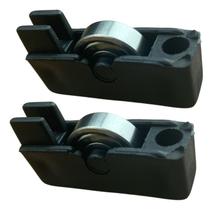 Kit 2 Roldinha Blindado Maciça Reparo Rolamento Nylon Telas