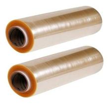 Kit 2 Rolo Bobina Papel Filme Pvc 60cmx300m Guarufilme Refil