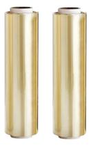 Kit 2 Rolo Bobina Plastico De Filme Pvc 45cm X 300 Metros Resistente e durável Kit 2 Rolo Bobina Plastico De Filme Pvc 45cm X 300 Metros Resistente e durável