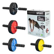 Kit 2 Rolo Exercícios Abdominal Roda Treino Funcional