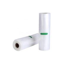 Kit 2 Rolo Plástico Seladora vácuo 25cm 5mts Gofrado Transp.