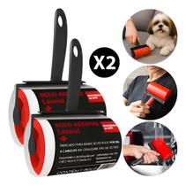 Kit 2 Rolos Adesivo Lavável Tira Pelo Cabelo Roupa Sofá Pets Powermaid Kit 2 Rolos Adesivo Lavável Tira Pelo Cabelo Roupa Sofá Pets Powermaid
