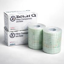 Kit 2 Rolos Curativo Filme Transparente 10x10m Zelara Kit 2 Rolos Curativo Filme Transparente 10x10m Zelara