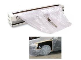 Kit 2 Rolos de Filme Plástico Isolamento Pintura Automotiva 4m X 80m Marca 3m