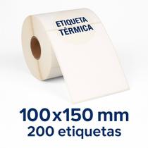 Kit 2 Rolos Etiqueta Térmica 100x150mm 10x15 200 Un Cada Envio Logístico Impressora Térmica Kit 2 Rolos Etiqueta Térmica 100x150mm 10x15 200 Un Cada Envio Logístico Impressora Térmica