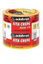 Kit 2 Rolos Fita Crepe Uso Geral 48mm X 50 Metros Pintura