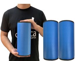 Kit 2 Rolos Massagem Liberação Miofascial 30x12cm DF1076 Azul Royal Dafoca Sports