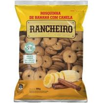 KIT 2 - Rosquinha Banana com Canela Pacote 300g - Zero Leite - Zero Lactose.