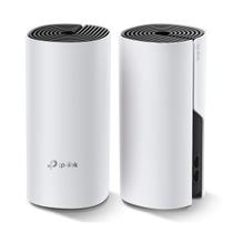 Kit 2 Roteadores Deco M4 AC1200 Wifi Gigabit Mesh Dual Band Branco TP Link