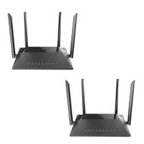 Kit 2 Roteadores Wifi Ac1200 Tr069 Ethernet Gigabit Dir842 Kit 2 Roteadores Wifi Ac1200 Tr069 Ethernet Gigabit Dir842